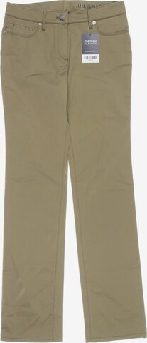 JIL SANDER Pants in XS in Green: front