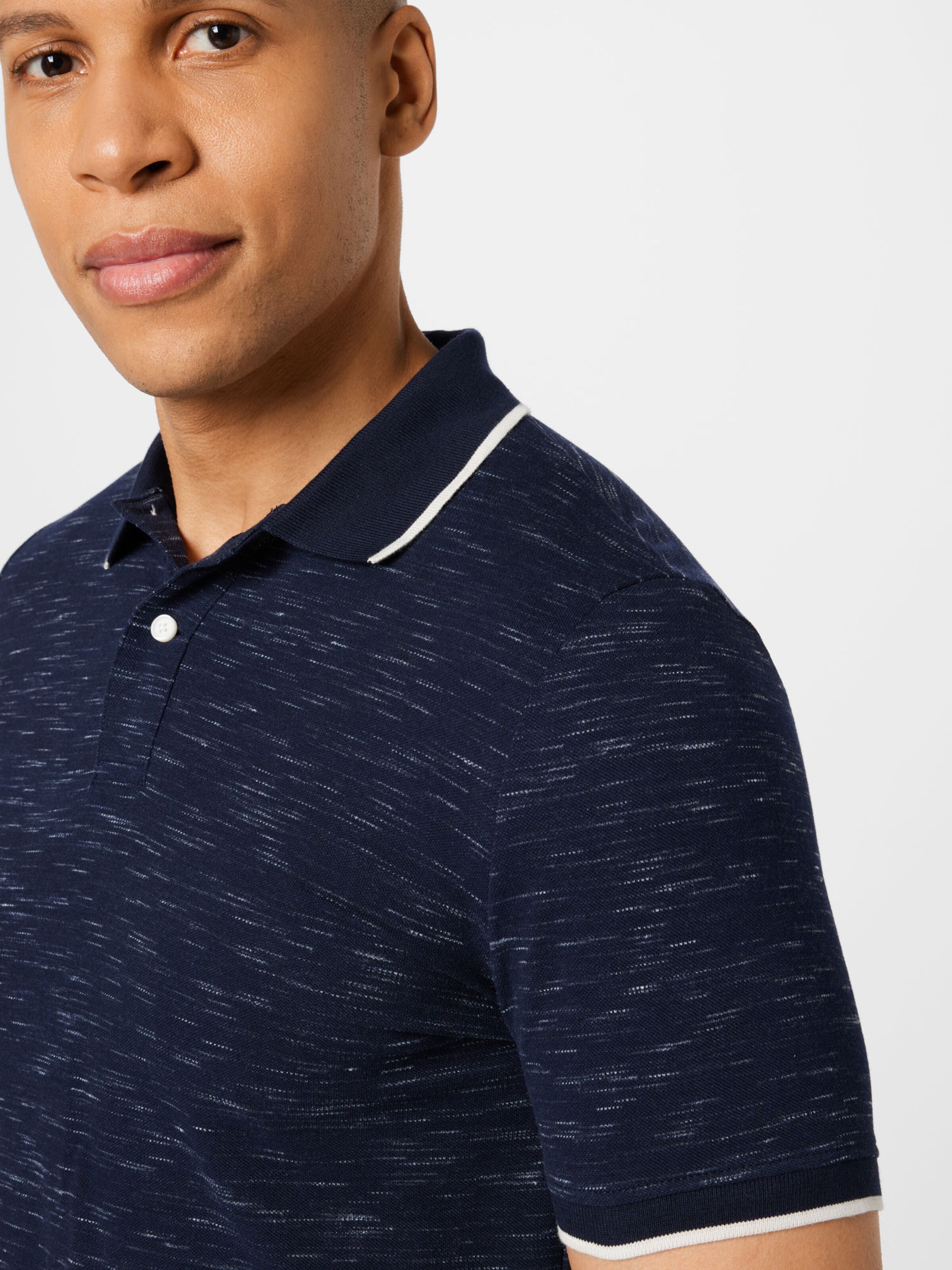 Männer Große Größen s.Oliver Poloshirt in Navy - CN46822 Männer Große Größen s.Oliver Poloshirt in Navy - CN46822