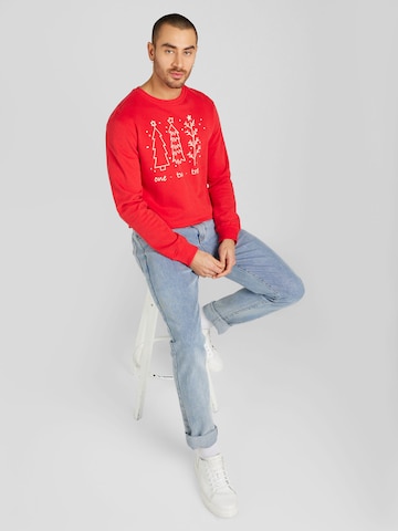 BLENDSweater majica - crvena boja
