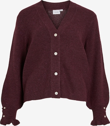 Cardigan 'VITilda' VILA en rouge : devant