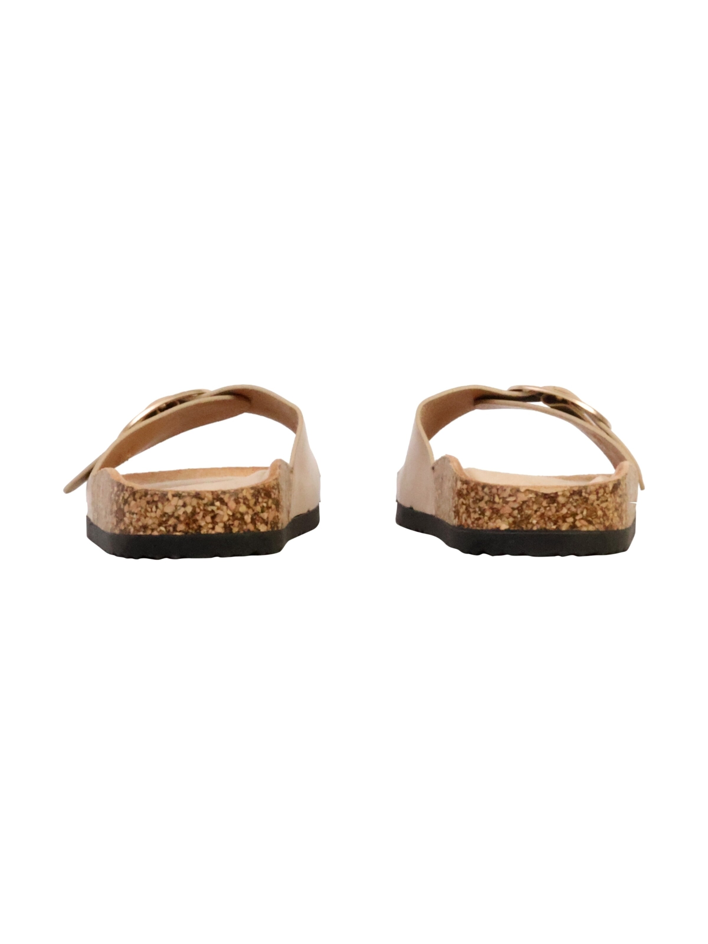 POTI PATI - Zapatos abiertos 'Supermodische Pantoletten zum Hineinschlüpfen' en beige