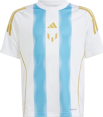 ADIDAS PERFORMANCE - Camiseta funcional 'Pitch 2 Street Messi' en blanco: frente