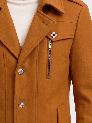 ALLTHEMEN Winter Coat 'Schneeruhe' in Beige
