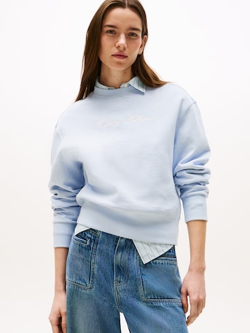 TOMMY HILFIGER Sweatshirt i blå: framsida