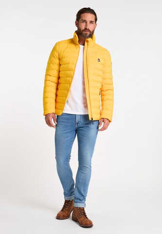 Schmuddelwedda Between-Season Jacket in Yellow