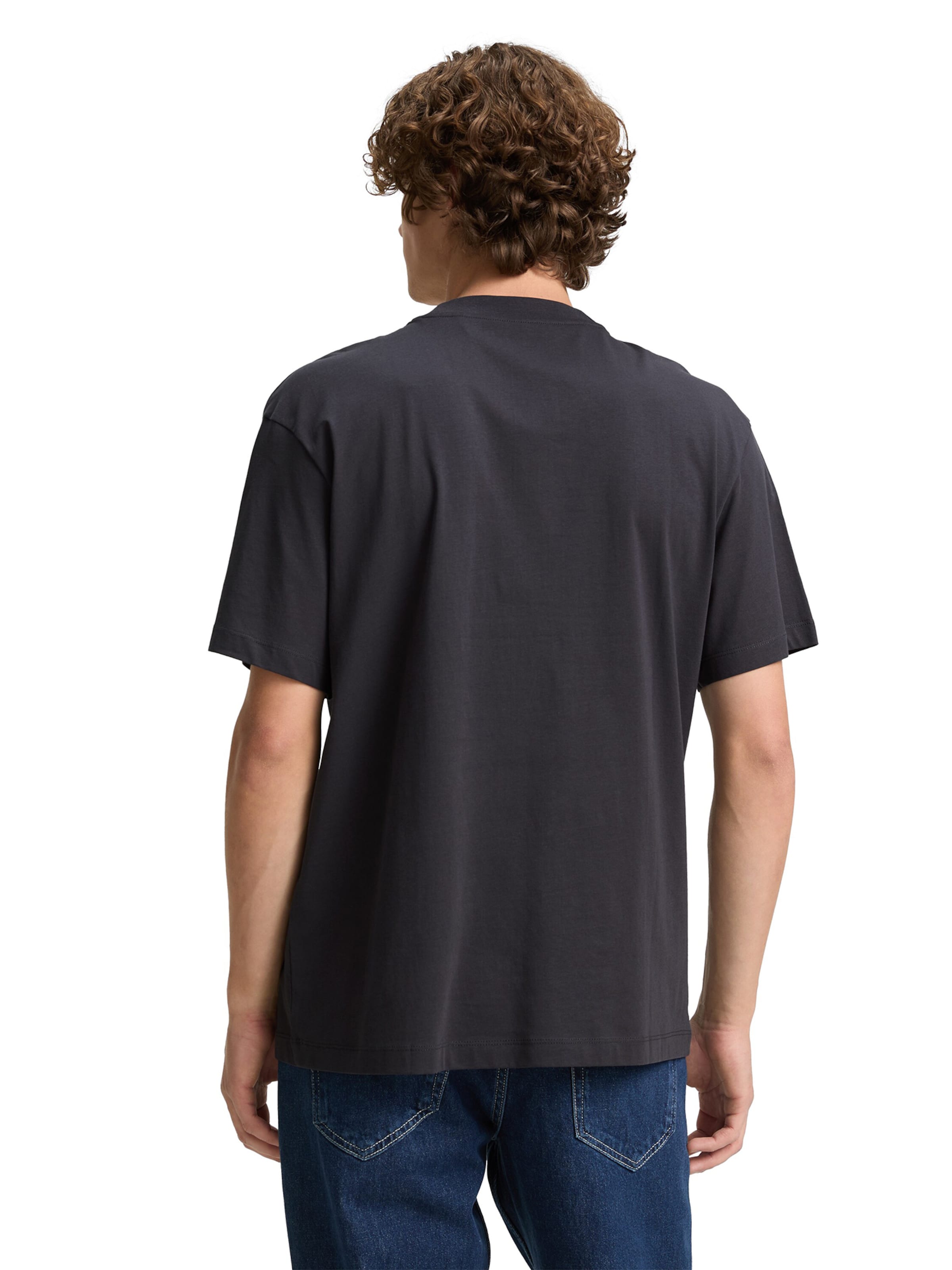 TOM TAILOR DENIM Μπλουζάκι σε γκρι