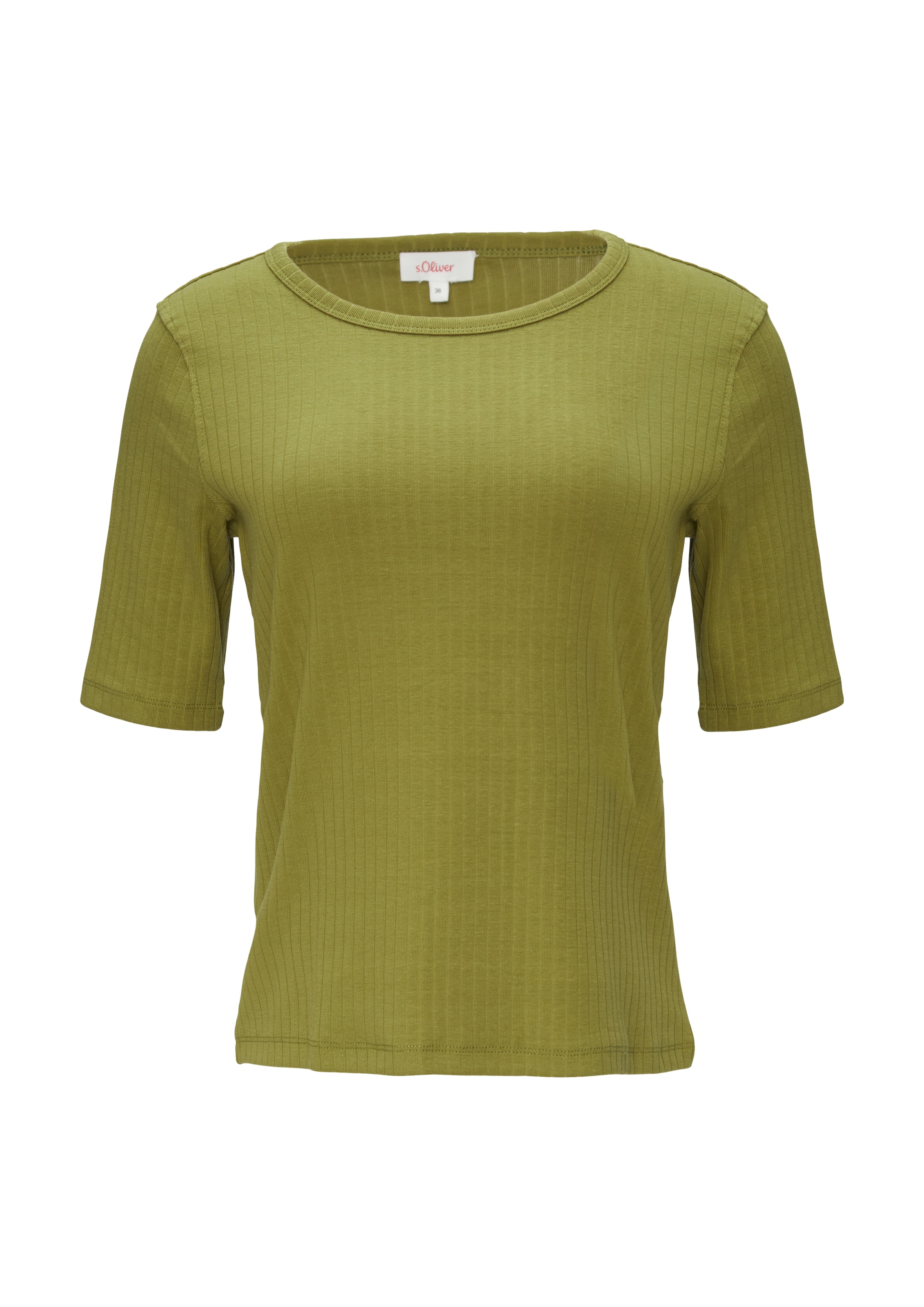 s.Oliver RED LABEL Shirt in Grün: Vorderseite