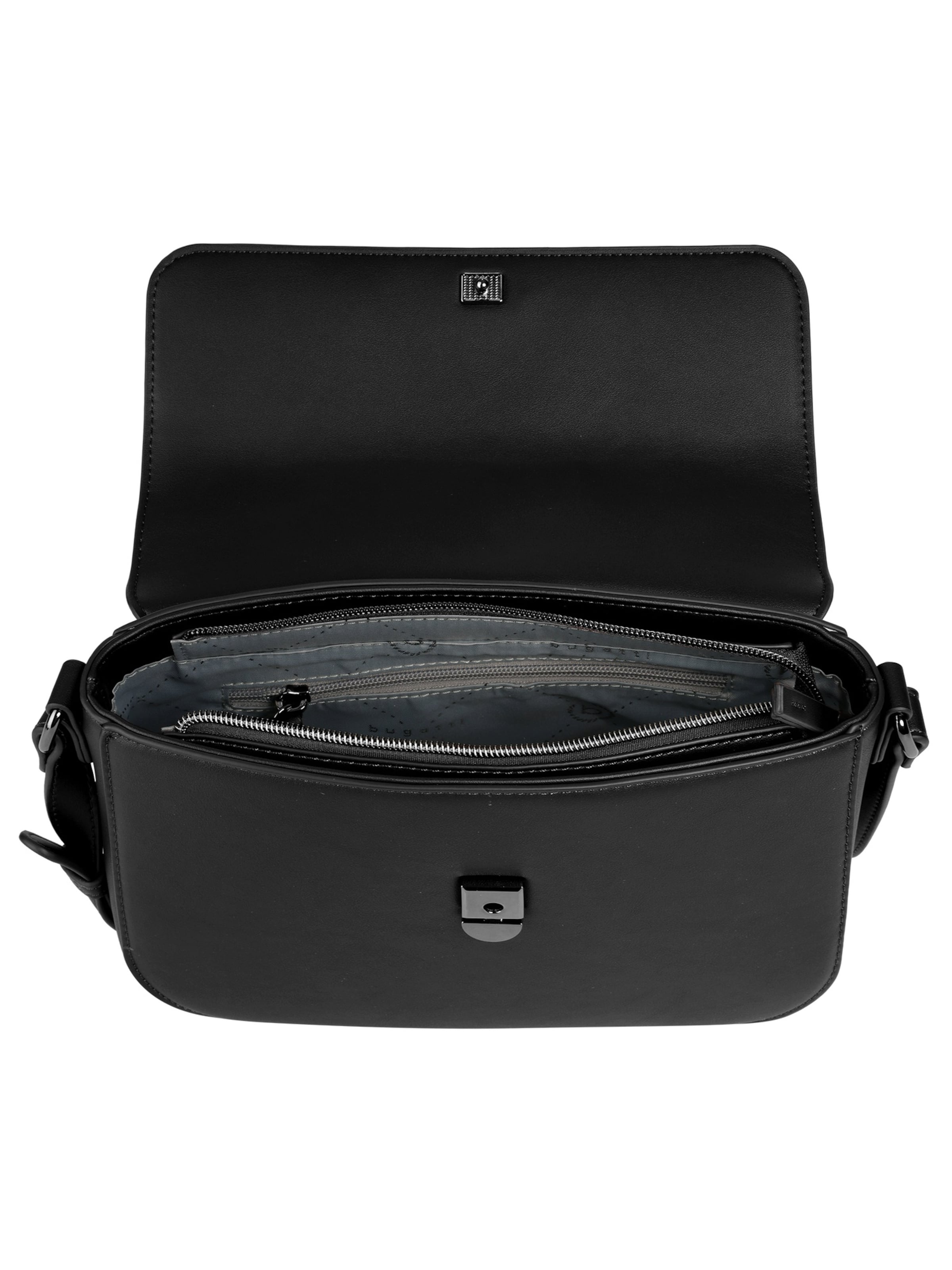 bugatti Crossbody Bag 'ALMATA' in Black