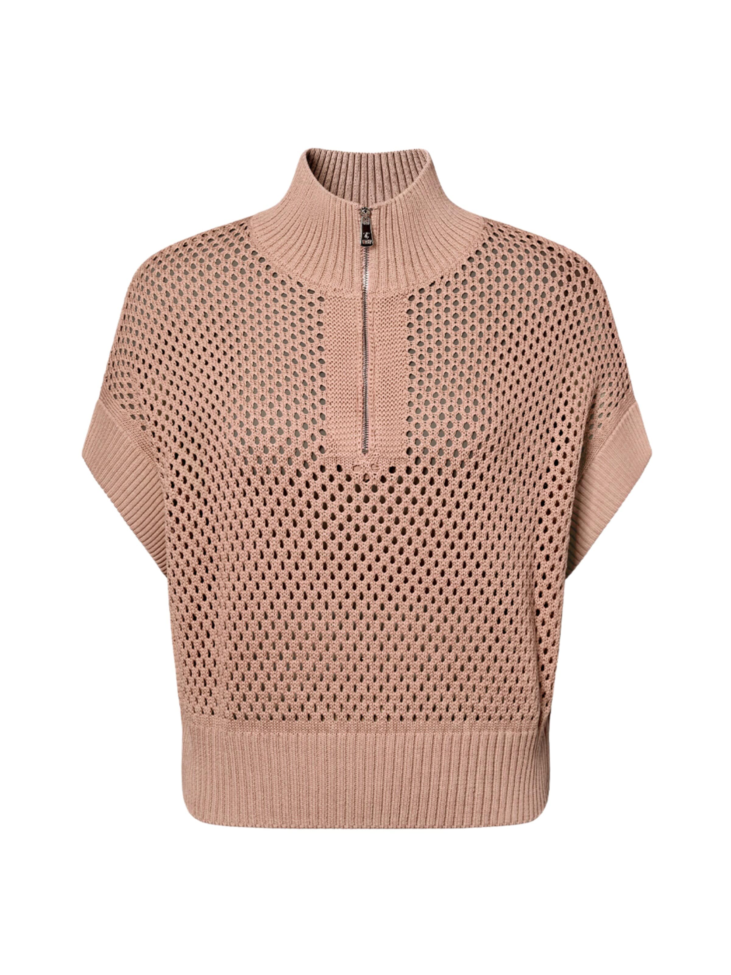 Lilysilk Klederdracht shirt in Bruin: voorkant