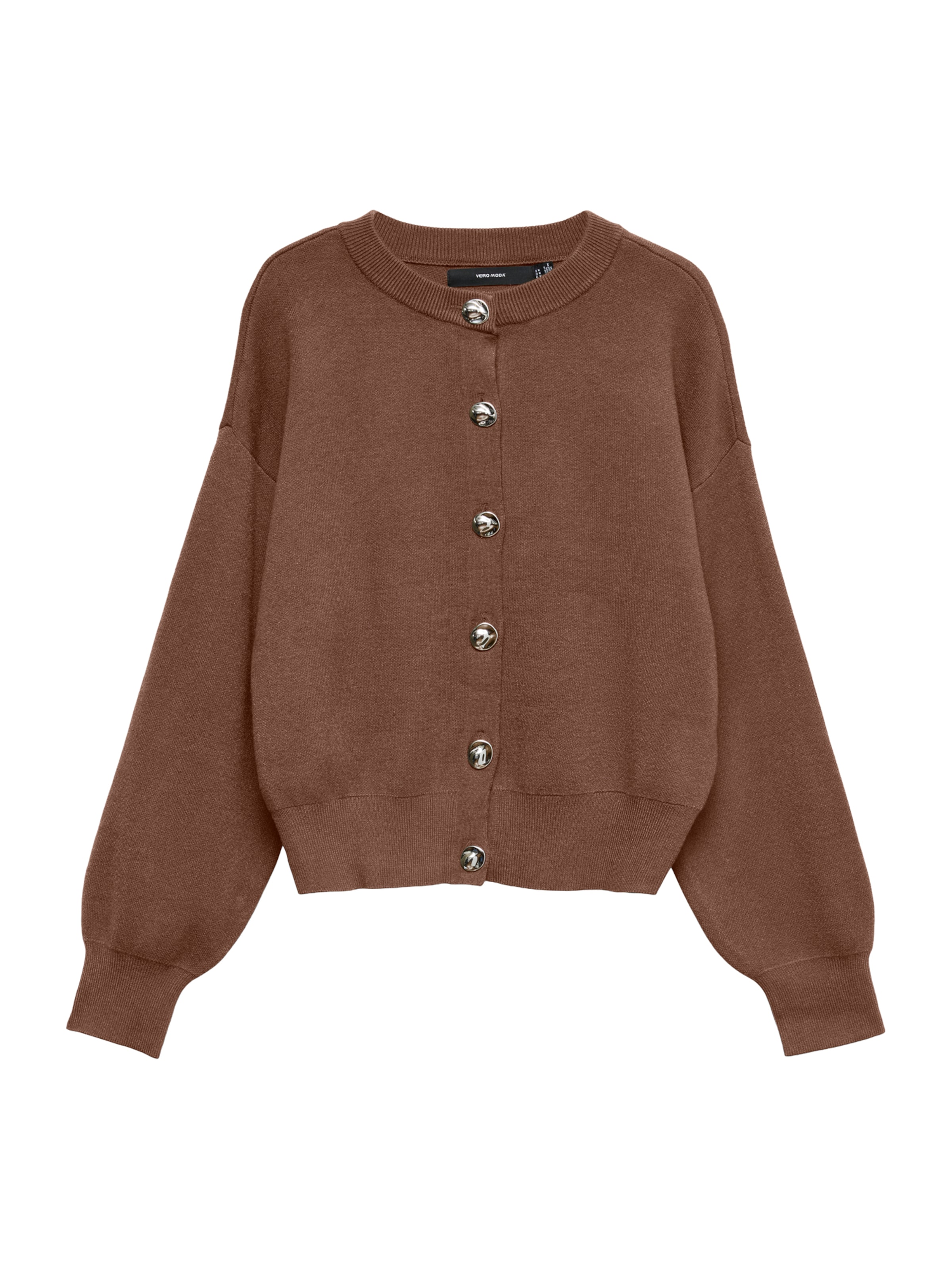 VERO MODA - Cárdigan 'VMNOELLA' en marrón: frente