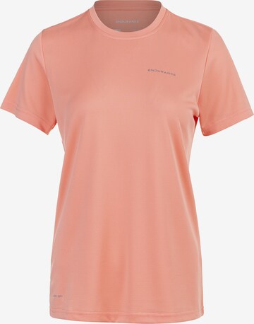 ENDURANCE Performance Shirt 'Vista' in Orange: front