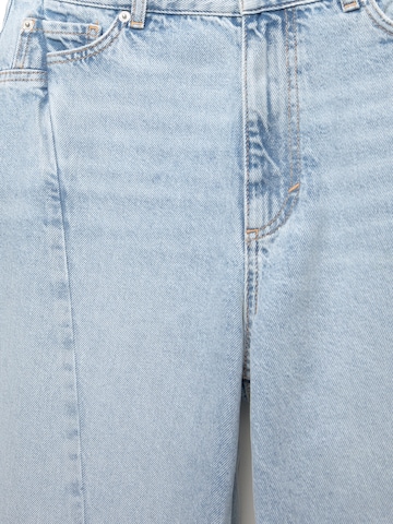 Baggy Jeans de la Pull&Bear pe albastru