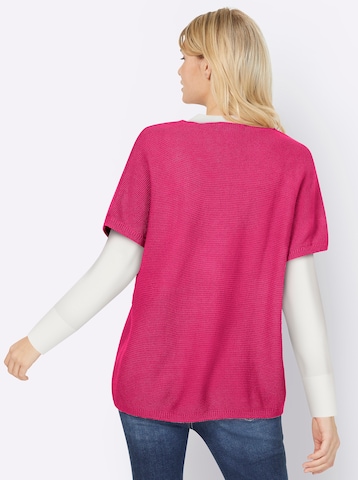 heine Pullover i pink