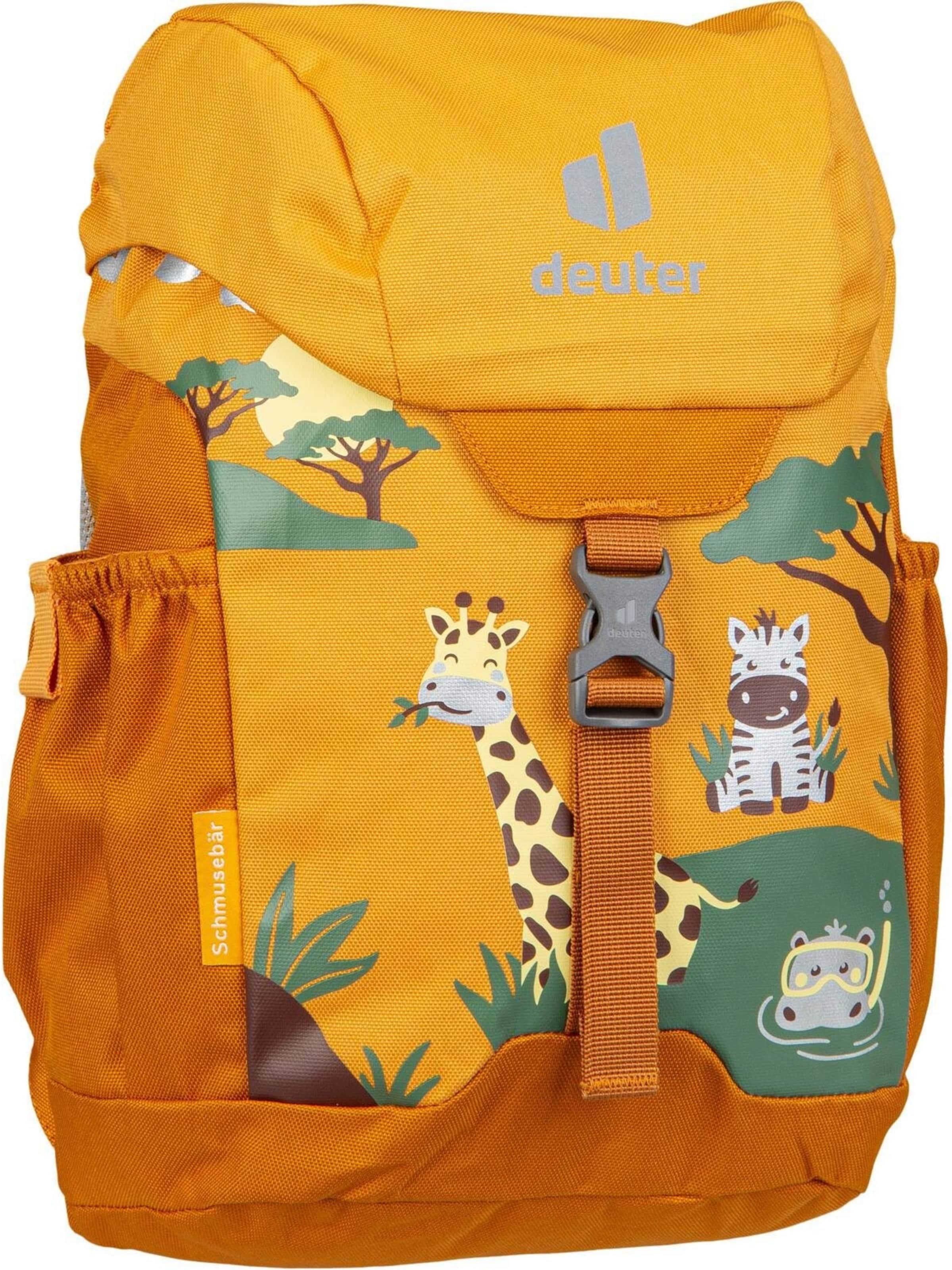 DEUTER Rucksack ' Schmusebär ' in Orange: Vorderseite