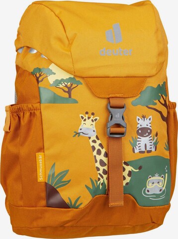 DEUTER Rucksack ' Schmusebär ' in Orange: Vorderseite