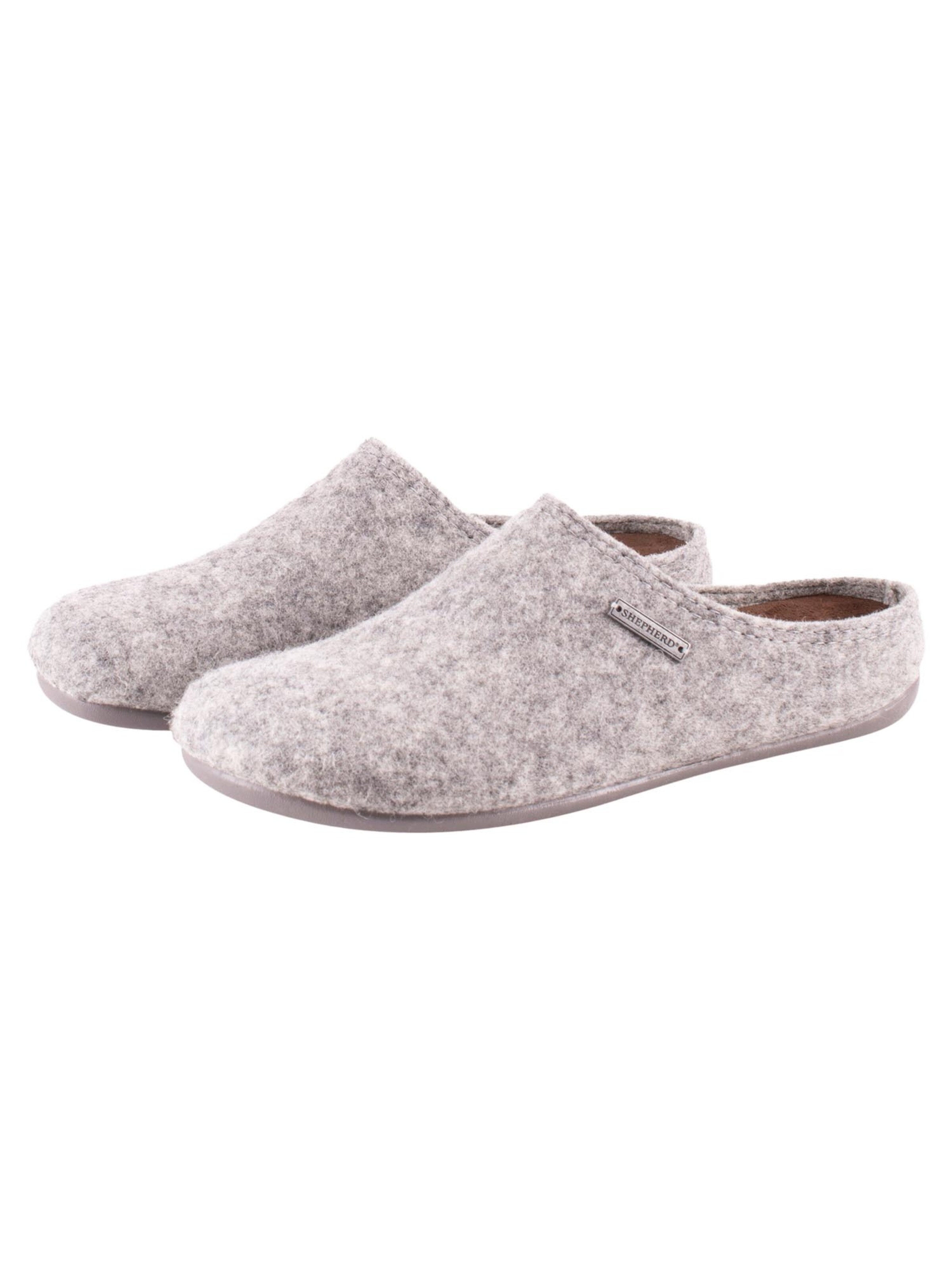 SHEPHERD Mules 'Jon' in Grey: front