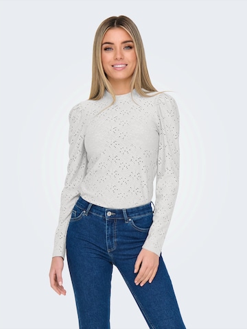 ONLY - Camiseta 'ONLSMILLA' en blanco: frente