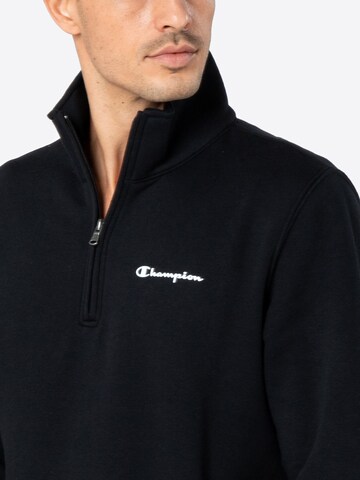 Champion Authentic Athletic Apparel Regular Fit Sweatshirt in Schwarz