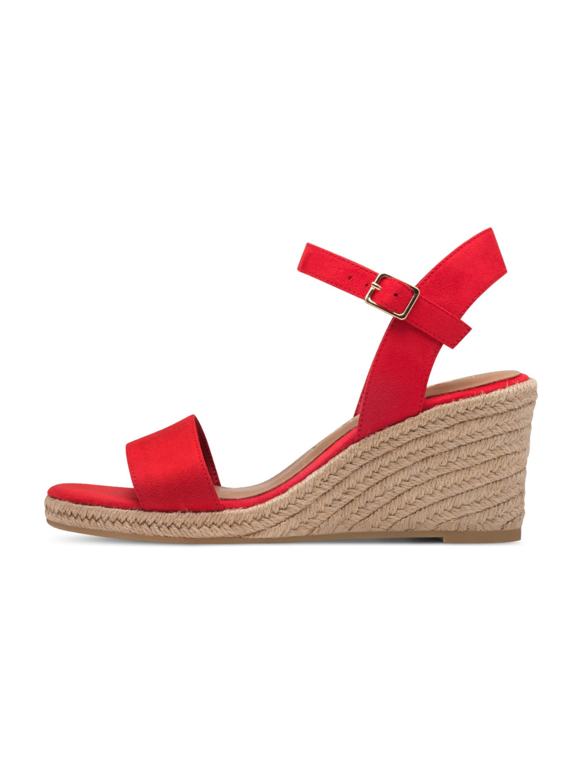 Sandales à lanières Tamaris en rouge