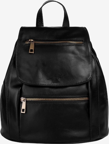 Samantha Look Rucksack in Schwarz: Vorderseite