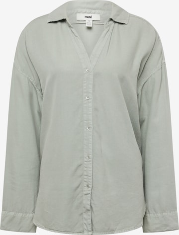 Mavi Blouse in Grey: front