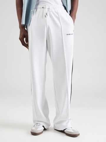 GUESS JEANS Loosefit Hose in Weiß: Vorderseite