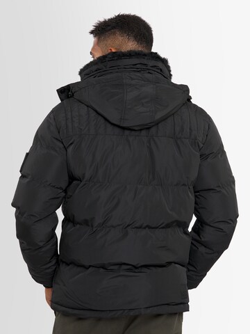 Alessandro Salvarini Winter Jacket in Black