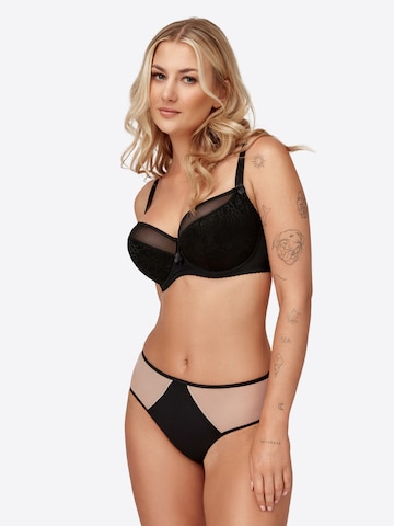 Azal T-shirt Bra 'Vanessa' in Black