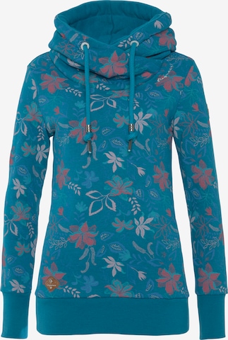 Ragwear Sweatshirt in Blau: Vorderseite