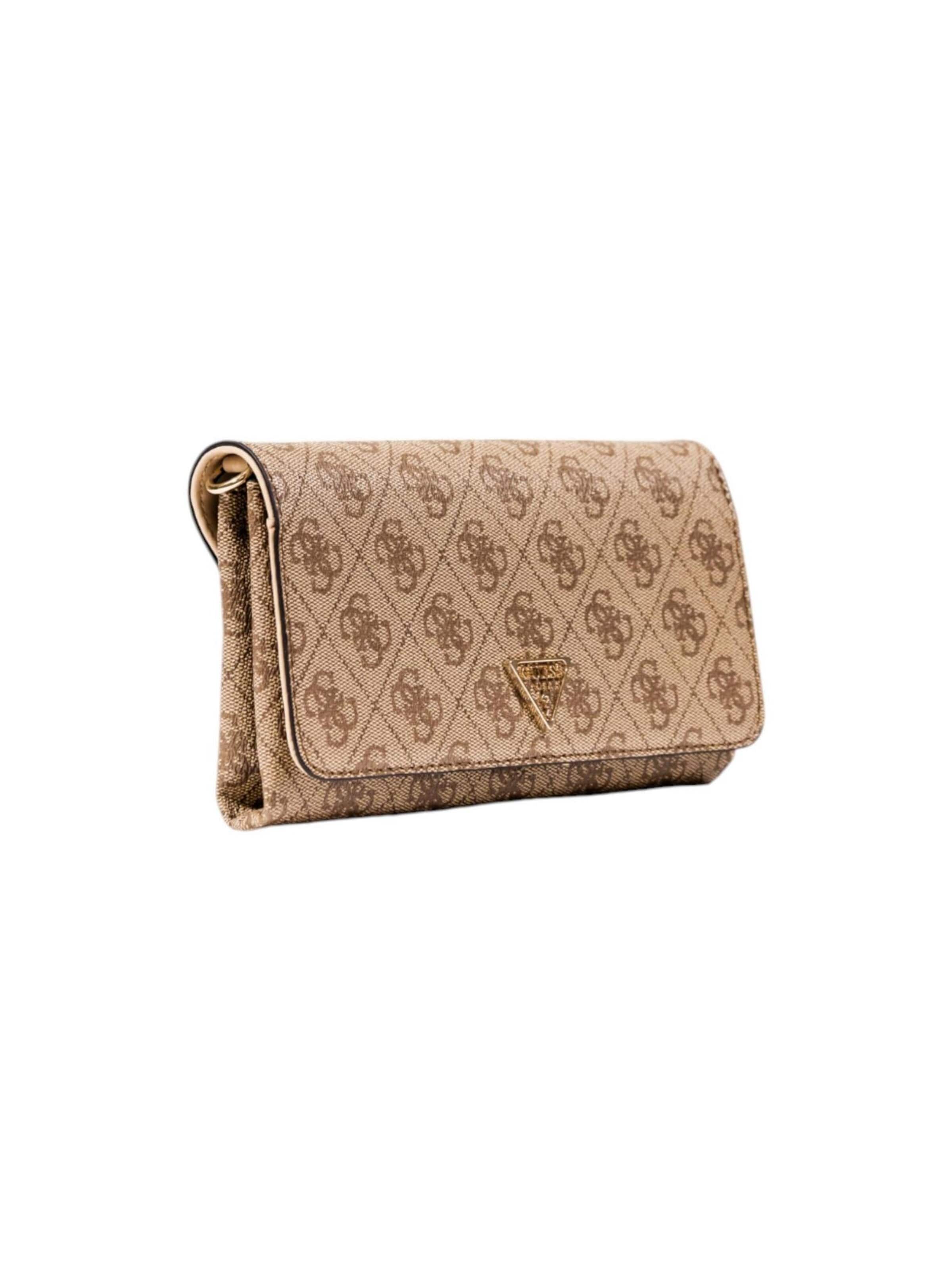GUESS - Bolso saco 'NOELLE II XBODY FLAP ORGANIZER HWBG96 72750' en beige
