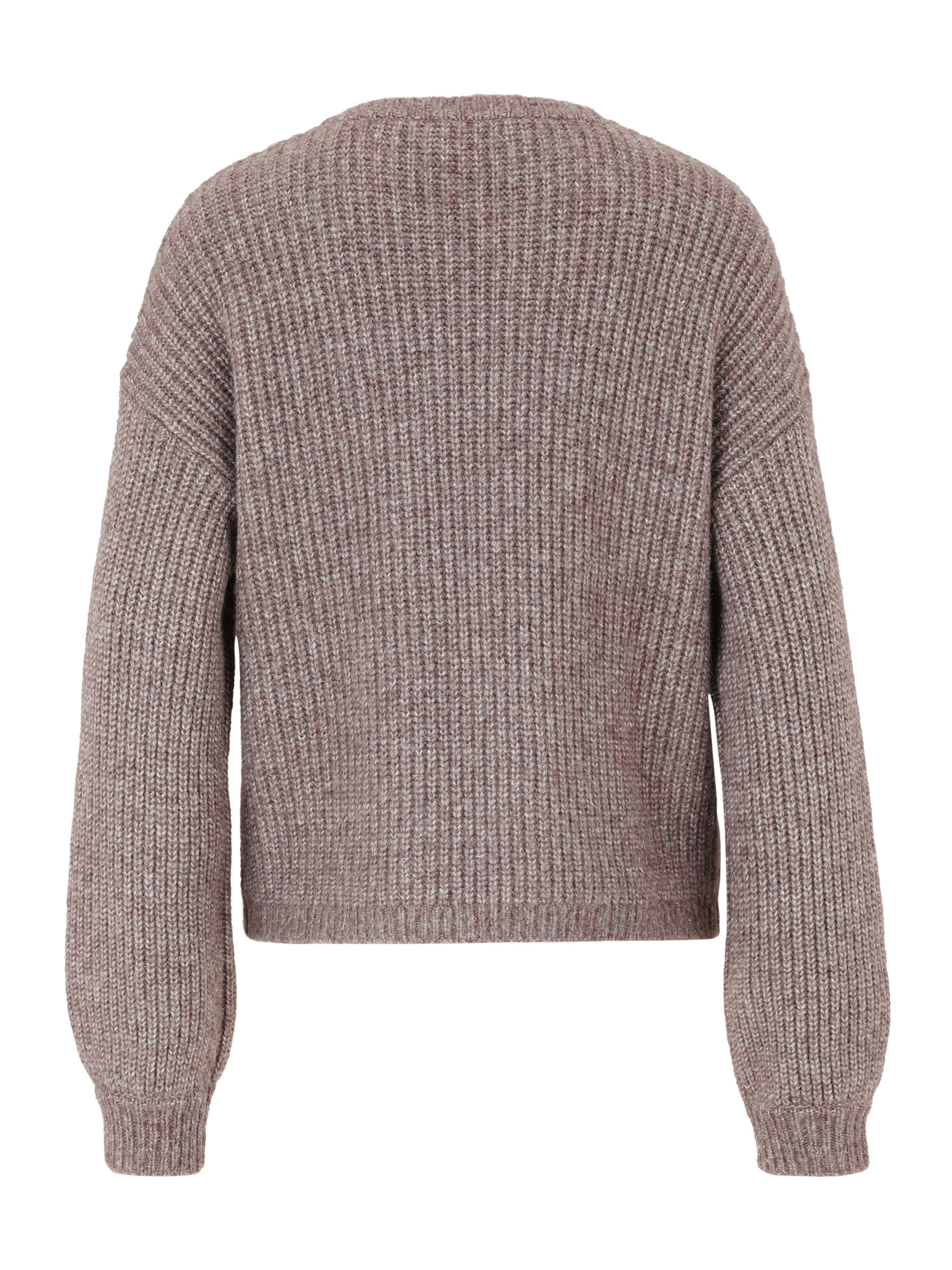 Cartoon Knit cardigan in Purple