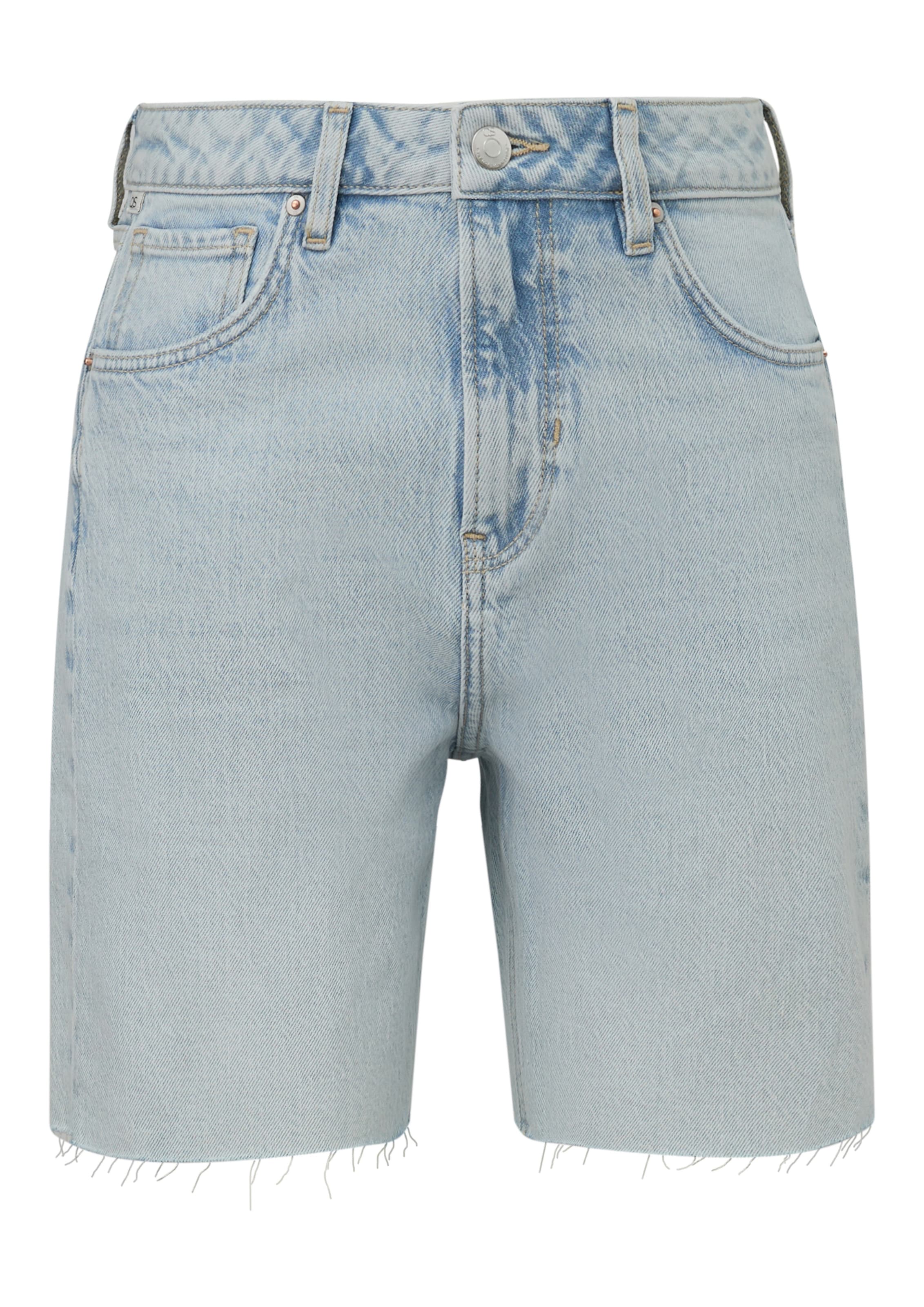 QS Regular Jeans in Blau: Vorderseite
