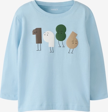 NAME IT Shirts 'NMMOLAF' i blå: forside