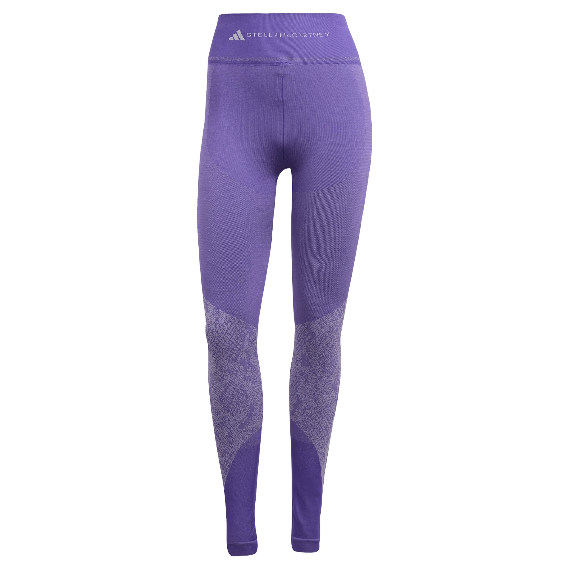 ADIDAS BY STELLA MCCARTNEY Skinny Sportsbukser 'Seamless Yoga' i lilla: forside