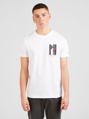 TOMMY HILFIGER T-Shirt in Weiß: predná strana