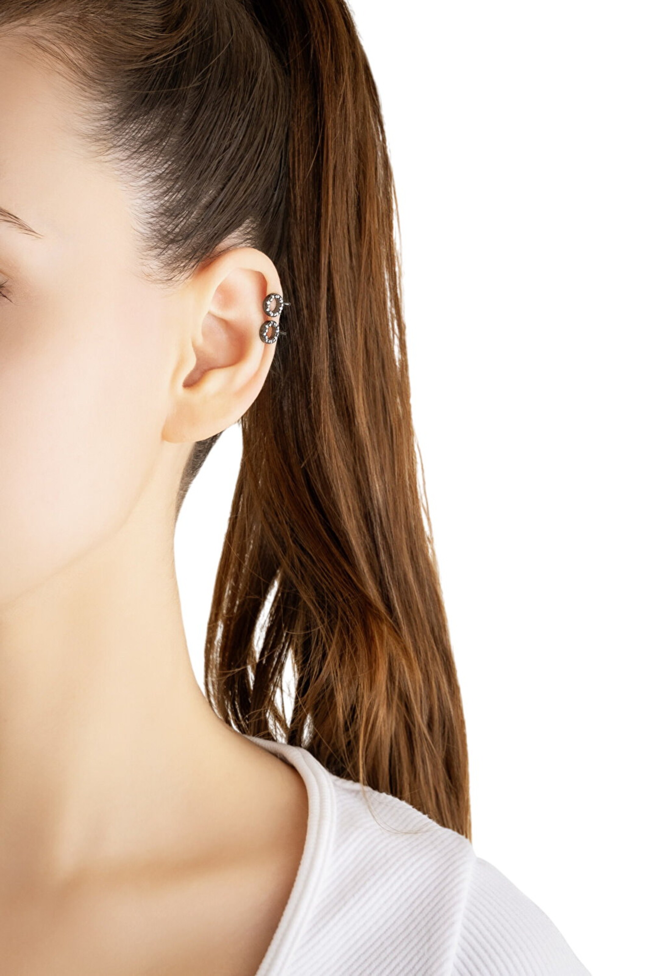 So Chic Oorbellen in Zwart