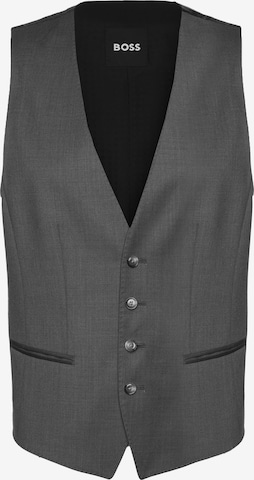 BOSS Anzugweste in Grau: Vorderseite