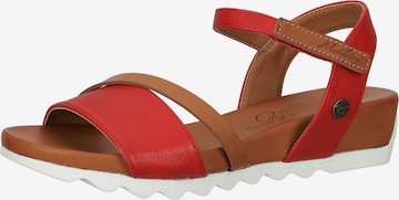 MUSTANG Sandals in Red: front