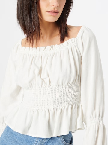 Nasty Gal Blouse in Wit