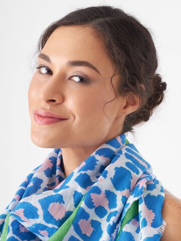 CODELLO Shawl in Blue