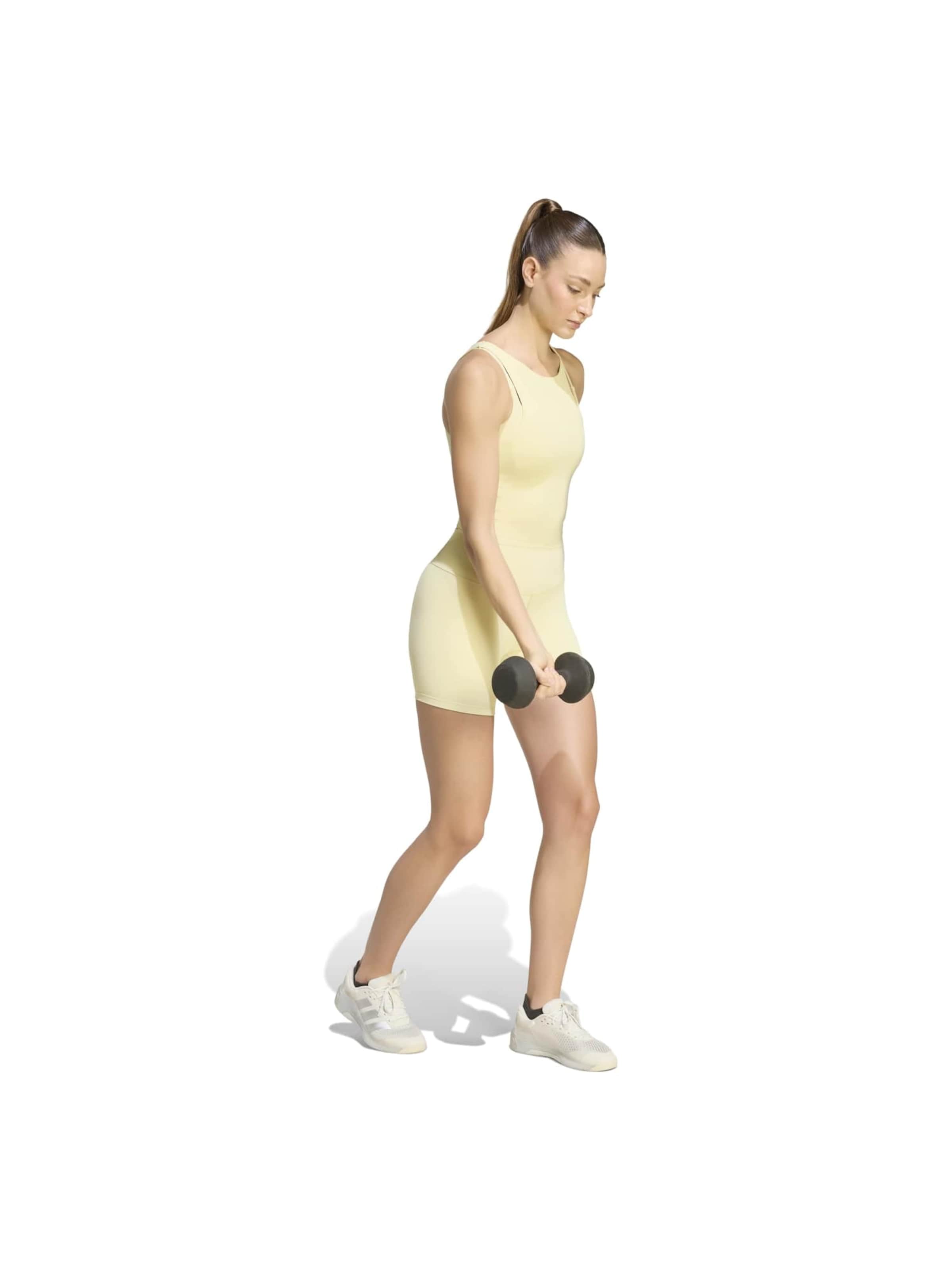 Haut de sport 'ALL ME' ADIDAS PERFORMANCE en jaune