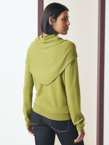 Next Sweter w kolorze zielony