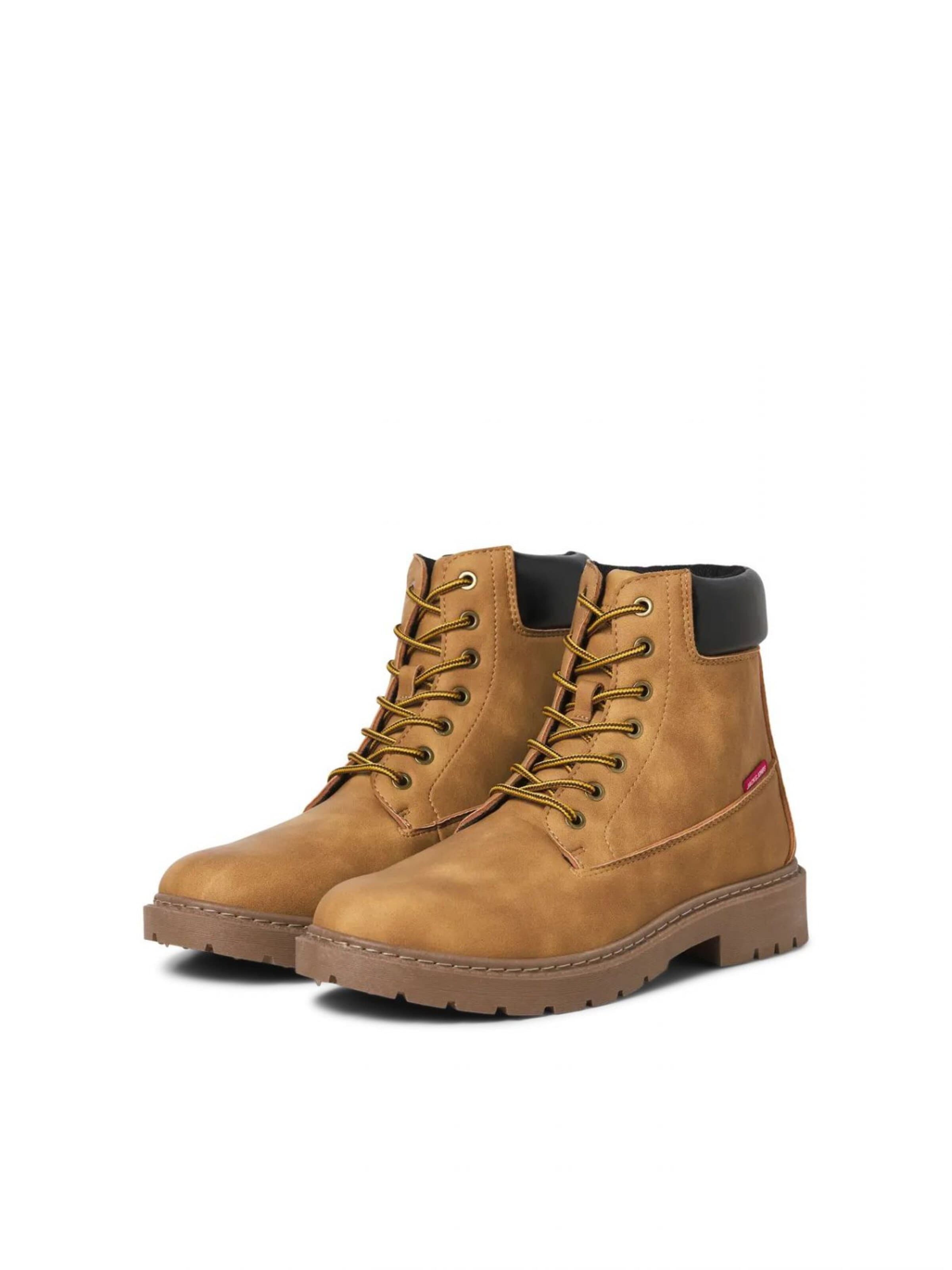 Jacks & Jones Boots in Brown