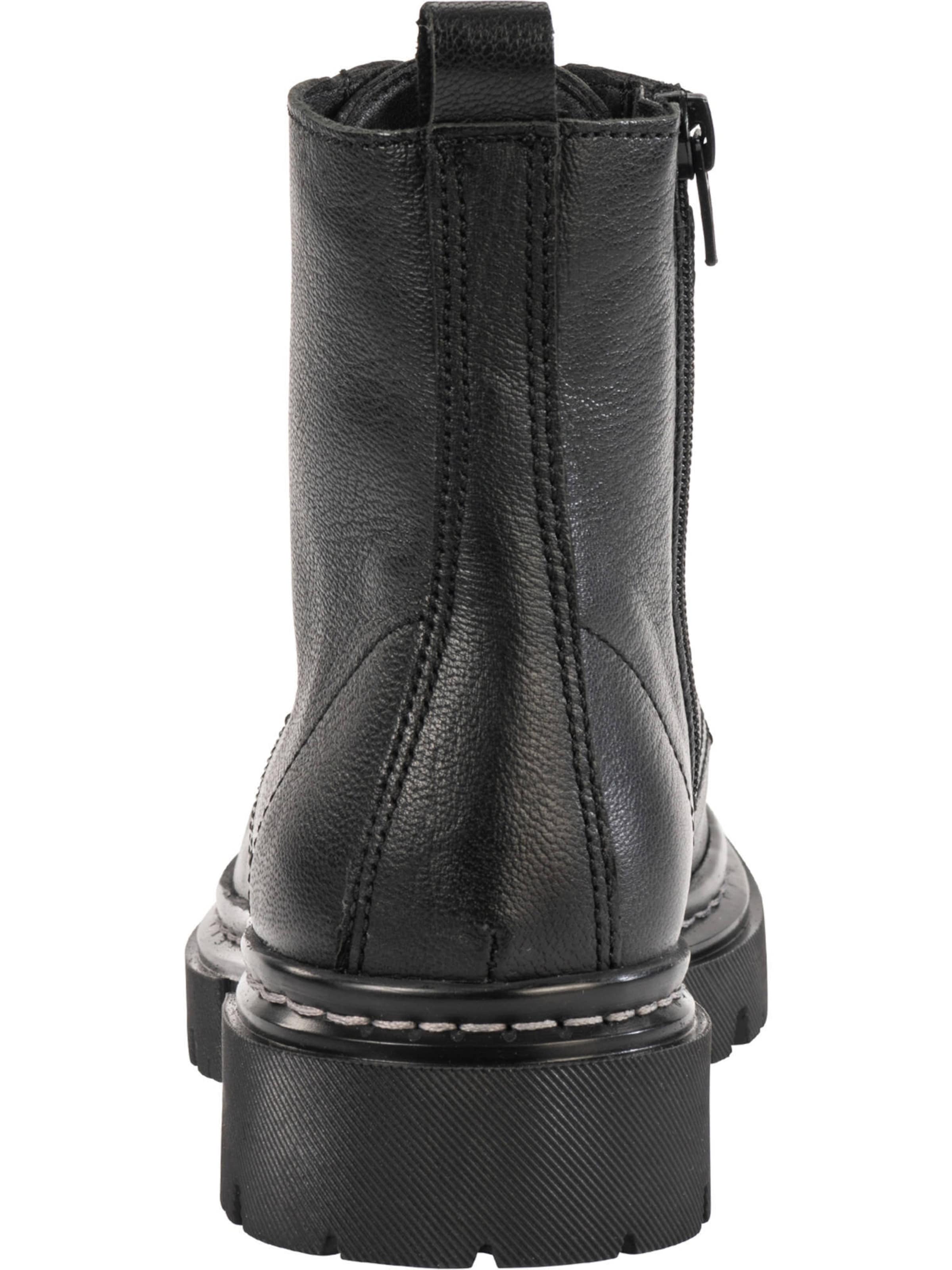 Palado Schnürstiefelette 'Kea' in Schwarz