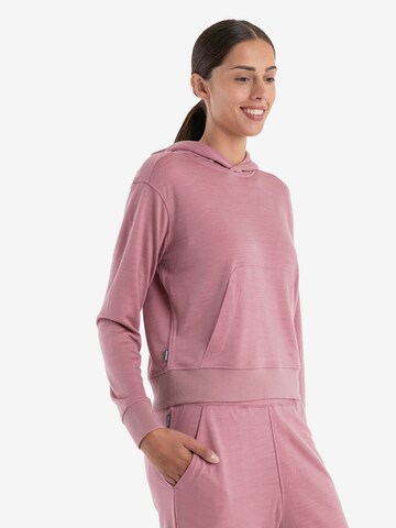 ICEBREAKER Sweatshirt 'Crush II' in Pink