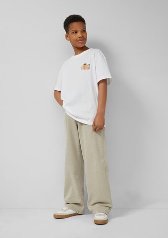 T-Shirt s.Oliver en blanc : devant