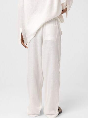 Dandalo Wide leg Broek in Beige