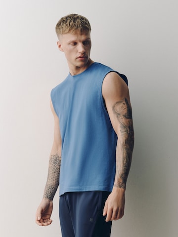 T-Shirt 'Training Division' Next en bleu : devant