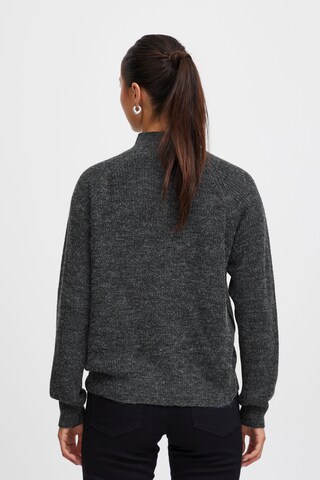 ICHI Sweater 'Ihnovo' in Grey