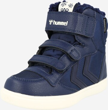 Hummel Snowboots 'STADIL SUPER' in Blauw: voorkant